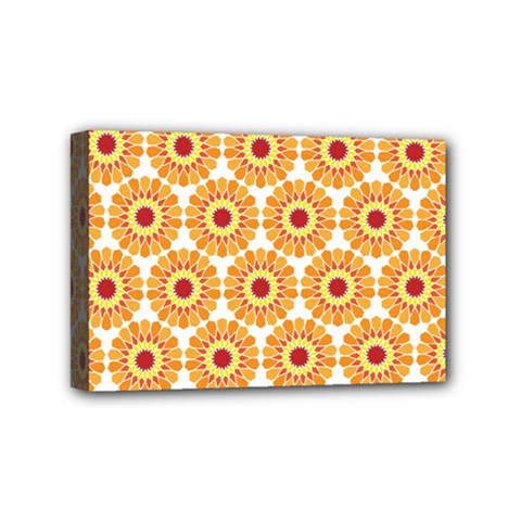 Pattern Shape Design Art Drawing Mini Canvas 6  X 4  (stretched)