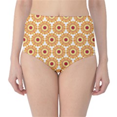 Pattern Shape Design Art Drawing Classic High-waist Bikini Bottoms