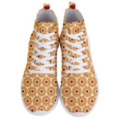 Pattern Shape Design Art Drawing Men s Lightweight High Top Sneakers