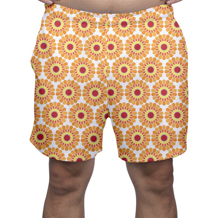 Pattern Shape Design Art Drawing Men s Shorts