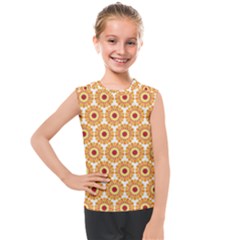 Pattern Shape Design Art Drawing Kids  Mesh Tank Top