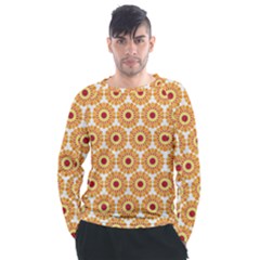 Pattern Shape Design Art Drawing Men s Long Sleeve Raglan T-shirt