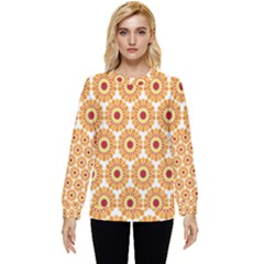 Pattern Shape Design Art Drawing Hidden Pocket Sweatshirt