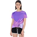 Colorful Labstract Wallpaper Theme Open Back Sport T-Shirt View1