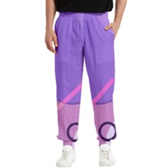 Colorful Labstract Wallpaper Theme Men s Elastic Waist Pants by Apen