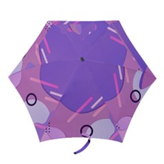 Colorful Labstract Wallpaper Theme Mini Folding Umbrellas by Apen