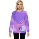 Colorful Labstract Wallpaper Theme Hidden Pocket Sweatshirt View1