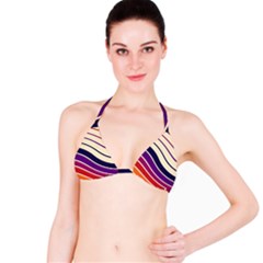 Angles Design Pattern Retro Classic Bikini Top