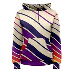 Angles Design Pattern Retro Women s Pullover Hoodie