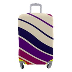 Angles Design Pattern Retro Luggage Cover (small)