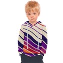 Angles Design Pattern Retro Kids  Overhead Hoodie View1