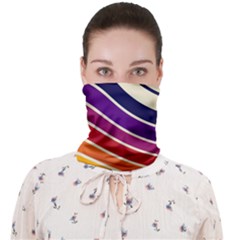 Angles Design Pattern Retro Face Covering Bandana (adult)