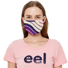 Angles Design Pattern Retro Cloth Face Mask (adult)