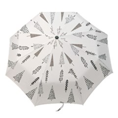 Christmas Tree Trees Nature Folding Umbrellas by Maspions