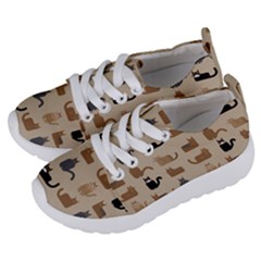 Cat Pattern Texture Animal Kids  Lightweight Sports Shoes