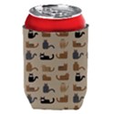 Cat Pattern Texture Animal Can Holder View1