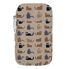 Cat Pattern Texture Animal Waist Pouch (large)