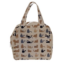 Cat Pattern Texture Animal Boxy Hand Bag