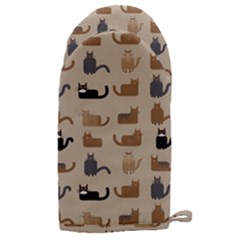 Cat Pattern Texture Animal Microwave Oven Glove