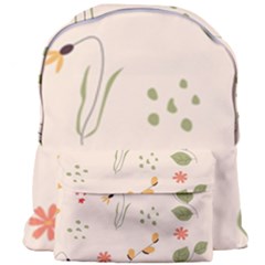 Spring Art Floral Pattern Design Giant Full Print Backpack