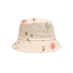 Spring Art Floral Pattern Design Bucket Hat (kids)