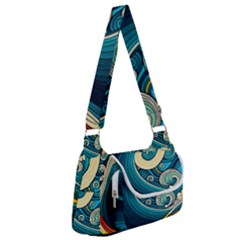 Waves Ocean Sea Abstract Whimsical Art Multipack Bag by Maspions