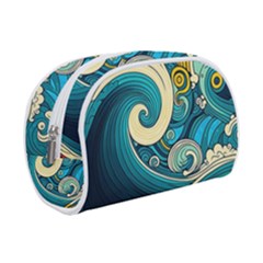 Waves Ocean Sea Abstract Whimsical Art Make Up Case (small)