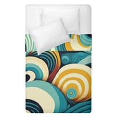 Wave Waves Ocean Sea Abstract Whimsical Duvet Cover Double Side (single Size) by Maspions