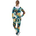 Wave Waves Ocean Sea Abstract Whimsical Women s Tracksuit View2