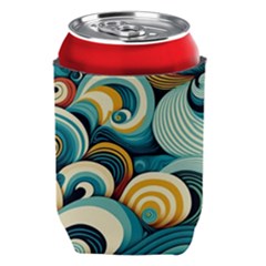 Wave Waves Ocean Sea Abstract Whimsical Can Holder