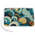 Wave Waves Ocean Sea Abstract Whimsical Pen Storage Case (M) View1