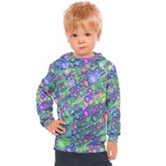 Sktechy Style Guitar Drawing Motif Colorful Random Pattern Wb Kids  Hooded Pullover by dflcprintsclothing