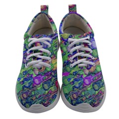 Sktechy Style Guitar Drawing Motif Colorful Random Pattern Wb Women Athletic Shoes by dflcprintsclothing