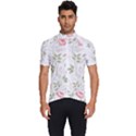 Flowers Roses Pattern Nature Bloom Men s Short Sleeve Cycling Jersey View1