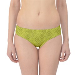 Stylized Botanic Print Hipster Bikini Bottoms