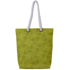 Stylized Botanic Print Full Print Rope Handle Tote (small) by dflcprintsclothing