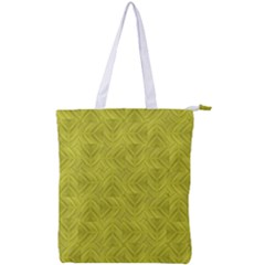 Stylized Botanic Print Double Zip Up Tote Bag by dflcprintsclothing