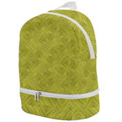 Stylized Botanic Print Zip Bottom Backpack