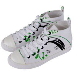 Top Secret  Women s Mid-top Canvas Sneakers by Raju