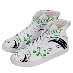 Top Secret  Women s Hi-top Skate Sneakers by Raju