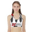 Be Strong  Sports Bra with Border View1