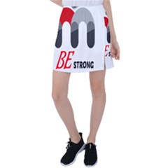 Be Strong  Tennis Skirt