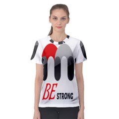 Be Strong Women s Sport Mesh T-shirt