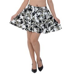 Barkfusion Camouflage Velvet Skater Skirt