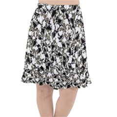 Barkfusion Camouflage Fishtail Chiffon Skirt by dflcprintsclothing