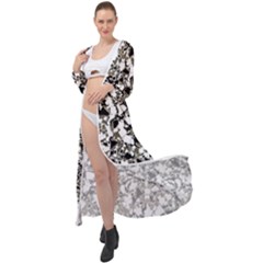 Barkfusion Camouflage Maxi Chiffon Beach Wrap by dflcprintsclothing