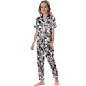 BarkFusion Camouflage Kids  Satin Short Sleeve Pajamas Set View1