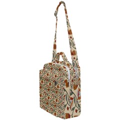 Floral Design Crossbody Day Bag by designsbymallika