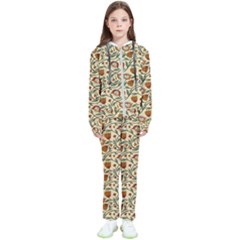 Floral Design Kids  Tracksuit by designsbymallika