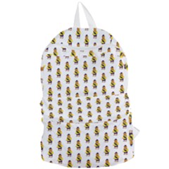 Teddy Pattern Foldable Lightweight Backpack